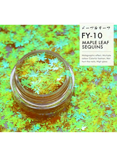 leaf shape sequins